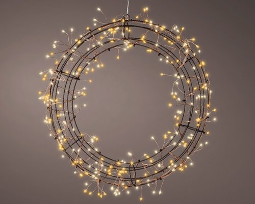 Micro LED frame light metal krans warm+classic white 38cm 300L - afbeelding 2
