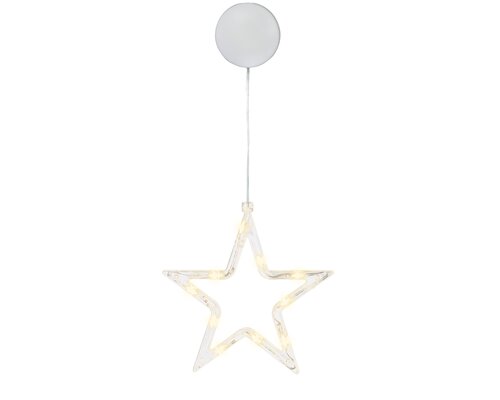 Micro LED raamverlichting binnen - D17cm Transparant - afbeelding 1