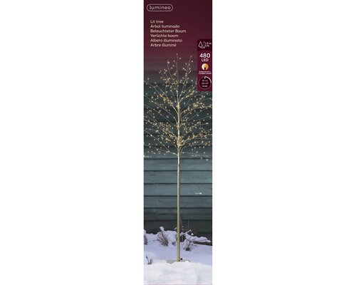Microled-boom metaal - D60xH150cm Goud - afbeelding 3