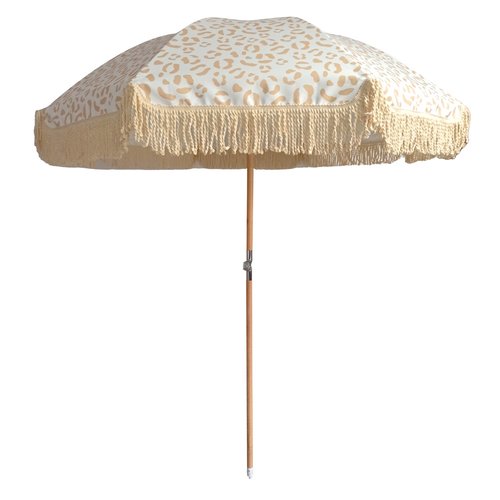 Middenstokparasol IBIZA Spotted crème - Ø 180 x 200 cm