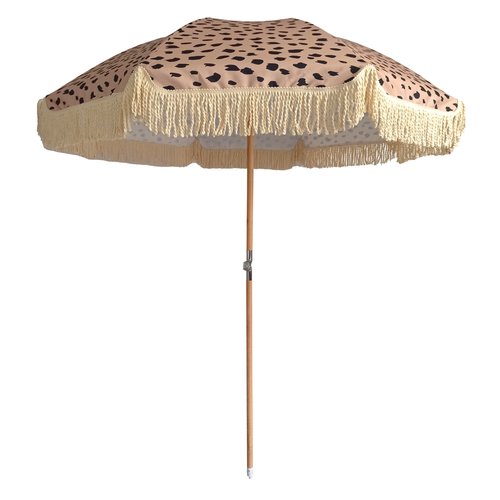 Middenstokparasol IBIZA Spotted pink - Ø 180 x 200 cm