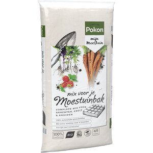 Moestuinbakken Mix 45L