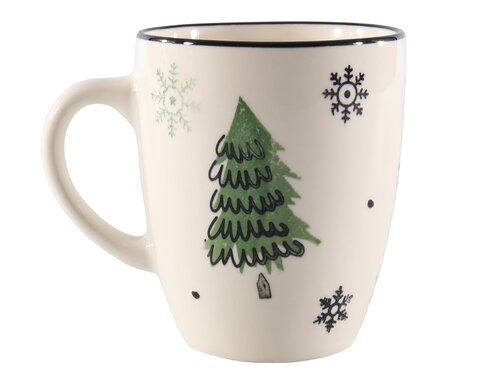 Mok kerstboom deco 350ml