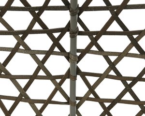 Montreal Hang-ei Wicker Grijs - Ø 105 x H 186 cm - afbeelding 2