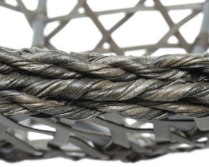 Montreal Hang-ei Wicker Grijs - Ø 105 x H 186 cm - afbeelding 3