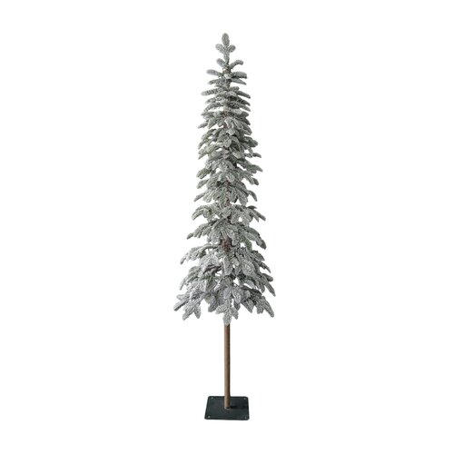 Mountain tree snowy - 174 tips - H 150 x D 40 cm