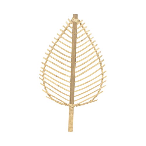 Muurdeco feather 28,5 x 2 x 50 cm small natural