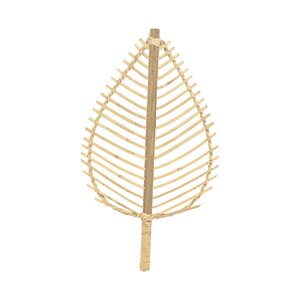 Muurdeco feather 28,5 x 2 x 50 cm small natural