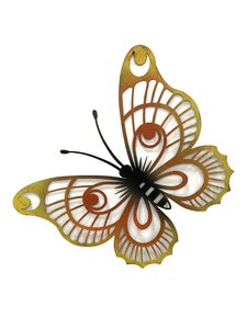 Muurvlinder open 45 x 36 cm multi