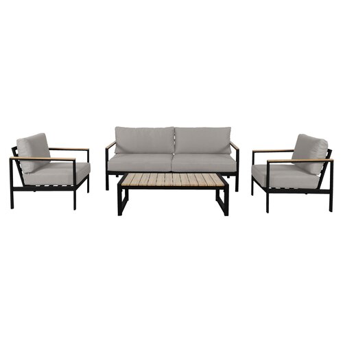 Ease Up Nancy 4-zits loungeset zwart