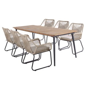 Ease Up Napoli 6-zits tuinset beige - afbeelding 1