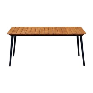 Napoli dining tafel L 180 x B 90 x H 76 cm zwart - afbeelding 2