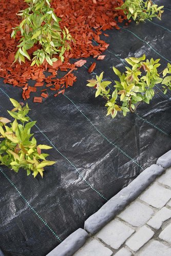 Nature Gronddoek zwart - 2,10x1m - afbeelding 3