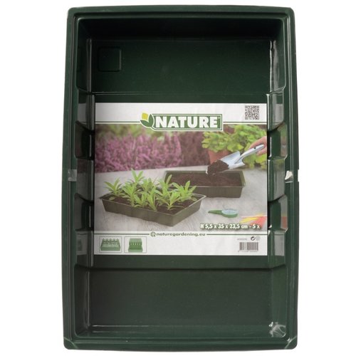 Nature kweekbak groen 35x23,5cm 5st - afbeelding 2