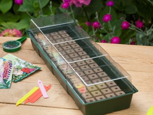 Nature kweekkas met groeimedium 49x15,5cm - afbeelding 7