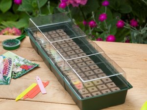 Nature kweekkas met groeimedium 49x15,5cm - afbeelding 7