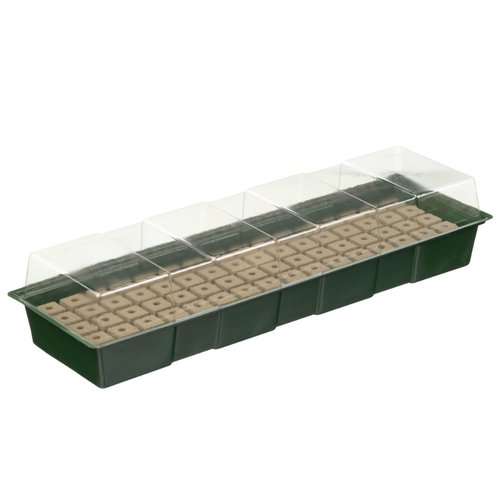 Nature kweekkas met groeimedium 49x15,5cm - afbeelding 1