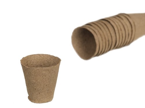 Nature turfpotjes h6xø6cm 24x4st - afbeelding 1