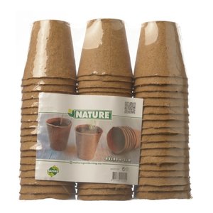 Nature turfpotjes h8,5xø8cm 18x3st - afbeelding 2