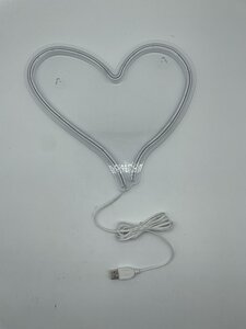 Neon sign 'Heart' B 30 x H 30 cm USB 2m rood - afbeelding 2
