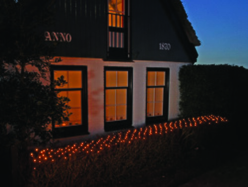 Netverlichting 240l. Haag 500x80cm