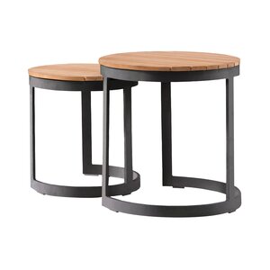 Neverland bijzettafelset antraciet