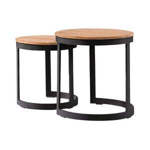 Neverland bijzettafelset zwart