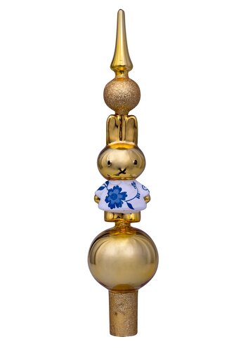 Nijntje Piek glas - H26cm Delfts blauw - afbeelding 1
