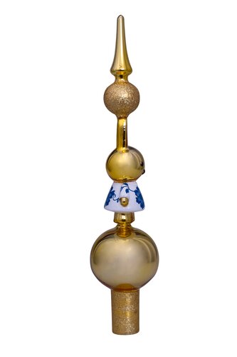 Nijntje Piek glas - H26cm Delfts blauw - afbeelding 2