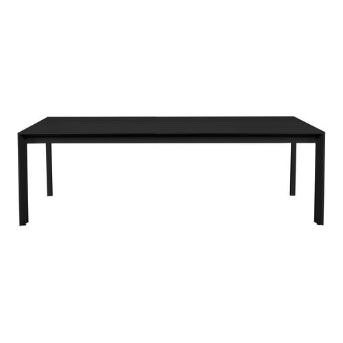 Noordwijk tafel 300x100xH77cm zwart - afbeelding 2