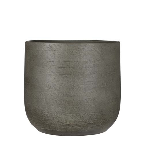 Nora pot rond d.groen - h24xd25cm