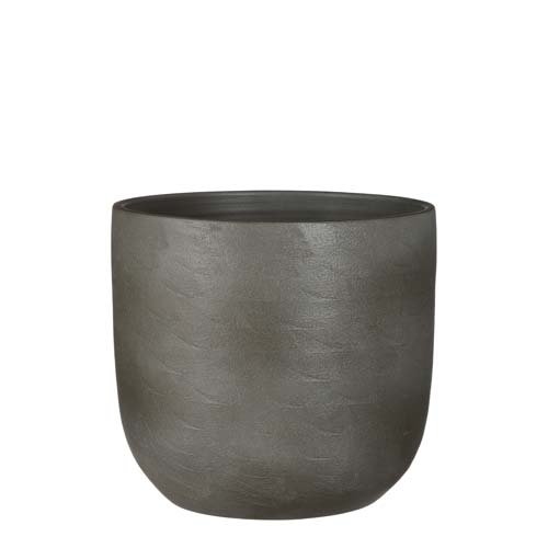 Nora pot rond d.groen - h27xd30cm