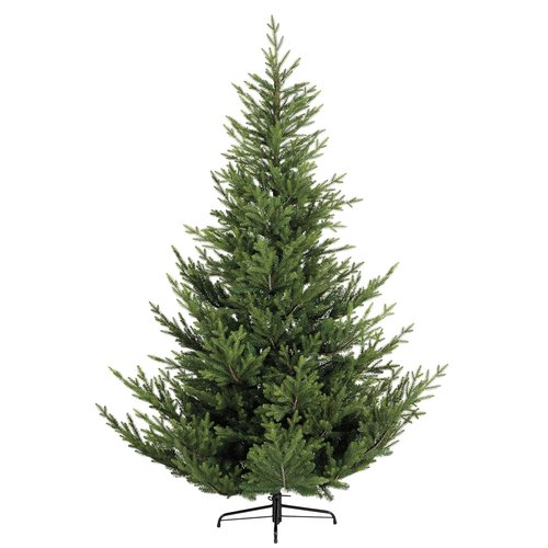 Everlands Norway spruce PS kunstkerstboom groen - H 180 x D 127 cm - afbeelding 1