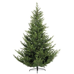Everlands Norway spruce PS kunstkerstboom groen - H 180 x D 127 cm - afbeelding 1