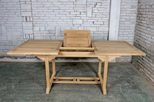 Nottingham diningtafel ext 150/200x90x74cm - afbeelding 2