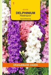 OBZ Delphinium, Ridderspoor Hyacinthbloemig gemengd - afbeelding 1