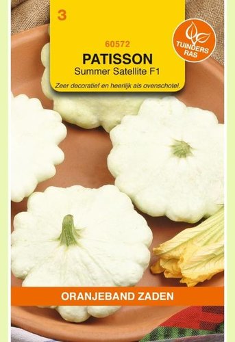 OBZ Patisson Custard White (vh Summer Satellite F1) - afbeelding 1