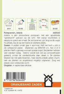 OBZ Pompoenen Asterix (Panterprint) - afbeelding 2