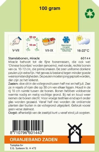 OBZ Stamslabonen Miracle, 100g - afbeelding 2