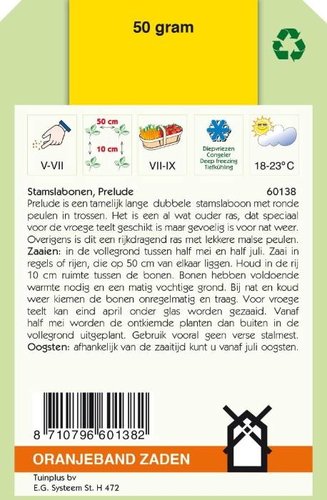 OBZ Stamslabonen Prelude, 50g - afbeelding 2