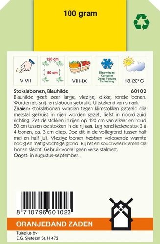 OBZ Stokspekbonen Blauhilde, 100g - afbeelding 2