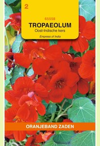 OBZ Tropaeolum, Oost-Indische kers Empress of India Rood - afbeelding 1