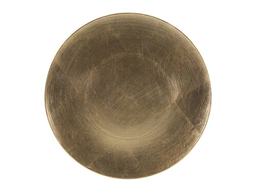 Onderbord metallic goud Ã˜33cm
