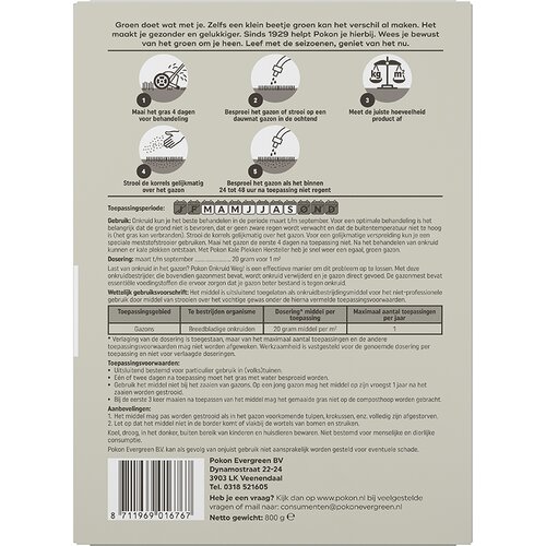 Pokon Onkruid Weg 40m2 800gr - afbeelding 2