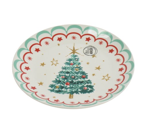 Ontbijtbord porselein - D19cm Wit - afbeelding 1