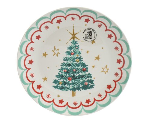 Ontbijtbord porselein - D19cm Wit - afbeelding 2
