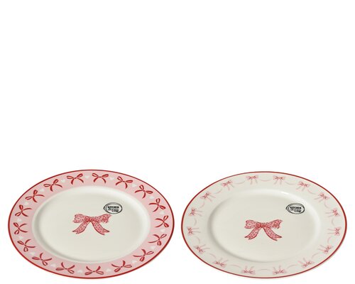 Ontbijtbord porselein - D20,3cm Wit per stuk - afbeelding 1