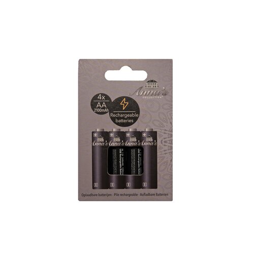 Oplaadbare batterijen AA 4 stuks