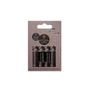 Anna's Collection 4-pack oplaadbare batterijen AAA
