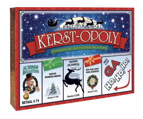 Opoly Kerst - afbeelding 1